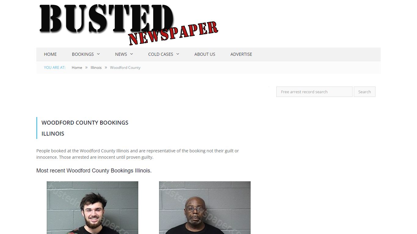 Woodford County, IL Mugshots - BUSTEDNEWSPAPER.COM
